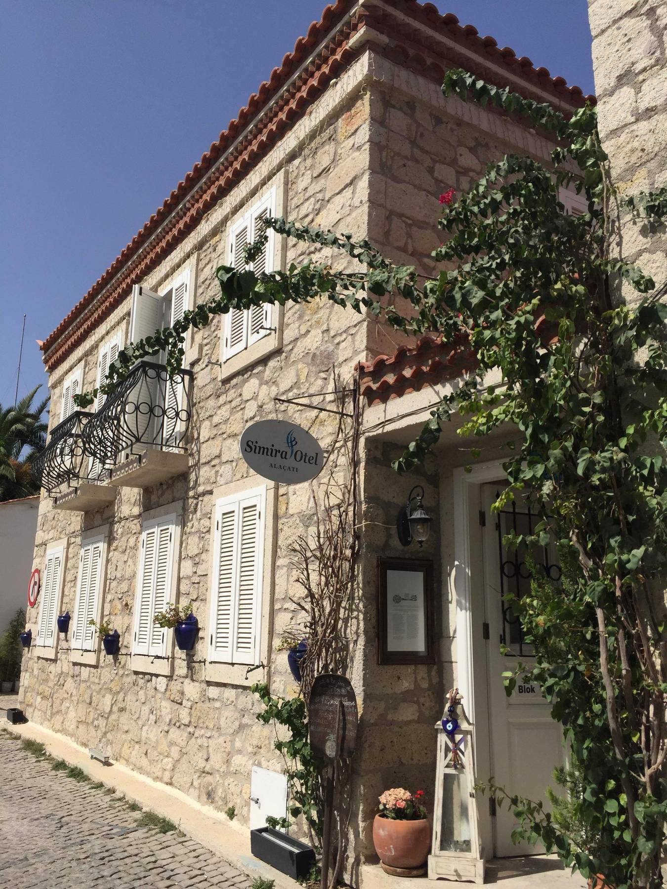 Simira Hotel Alacatı Bagian luar foto