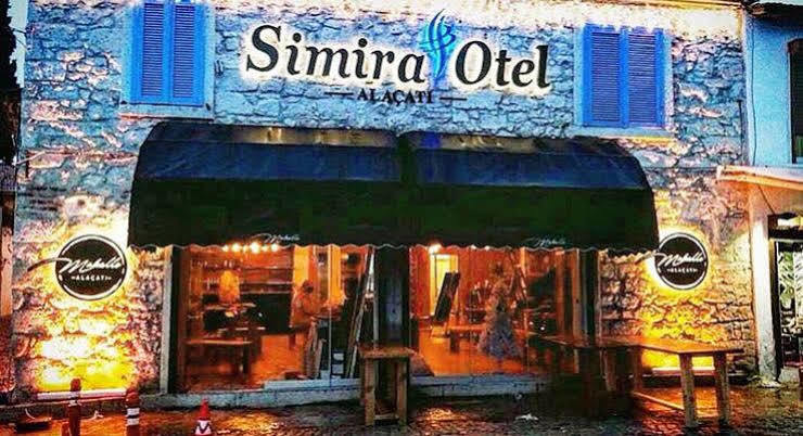 Simira Hotel Alacatı Bagian luar foto